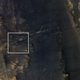 The Opportunity rover, shown within the white box, spotted by the Mars Reconnaissance Orbiter.